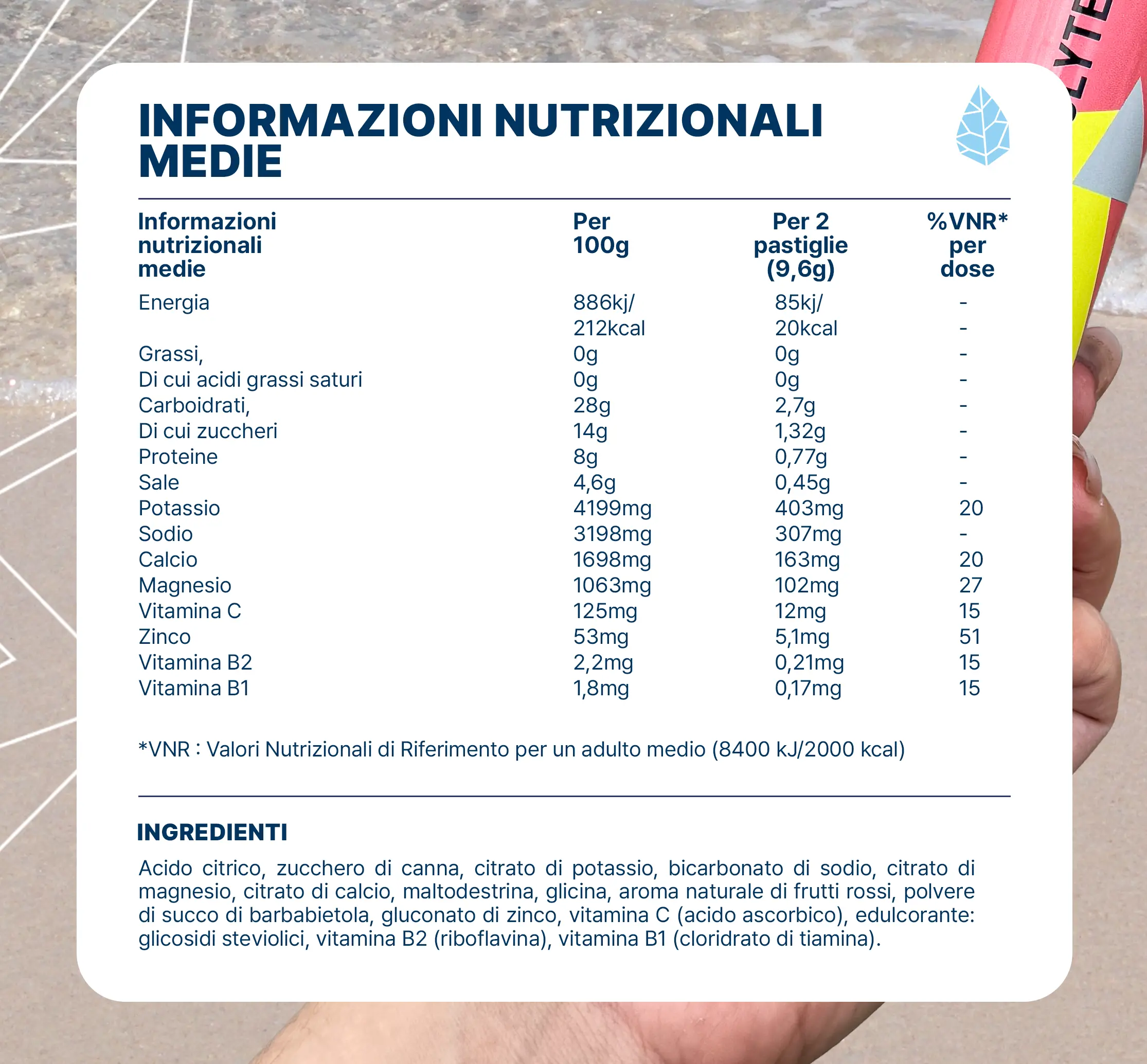 Hydrapure Compresse per l'Idratazione Elettroliti - Image 11