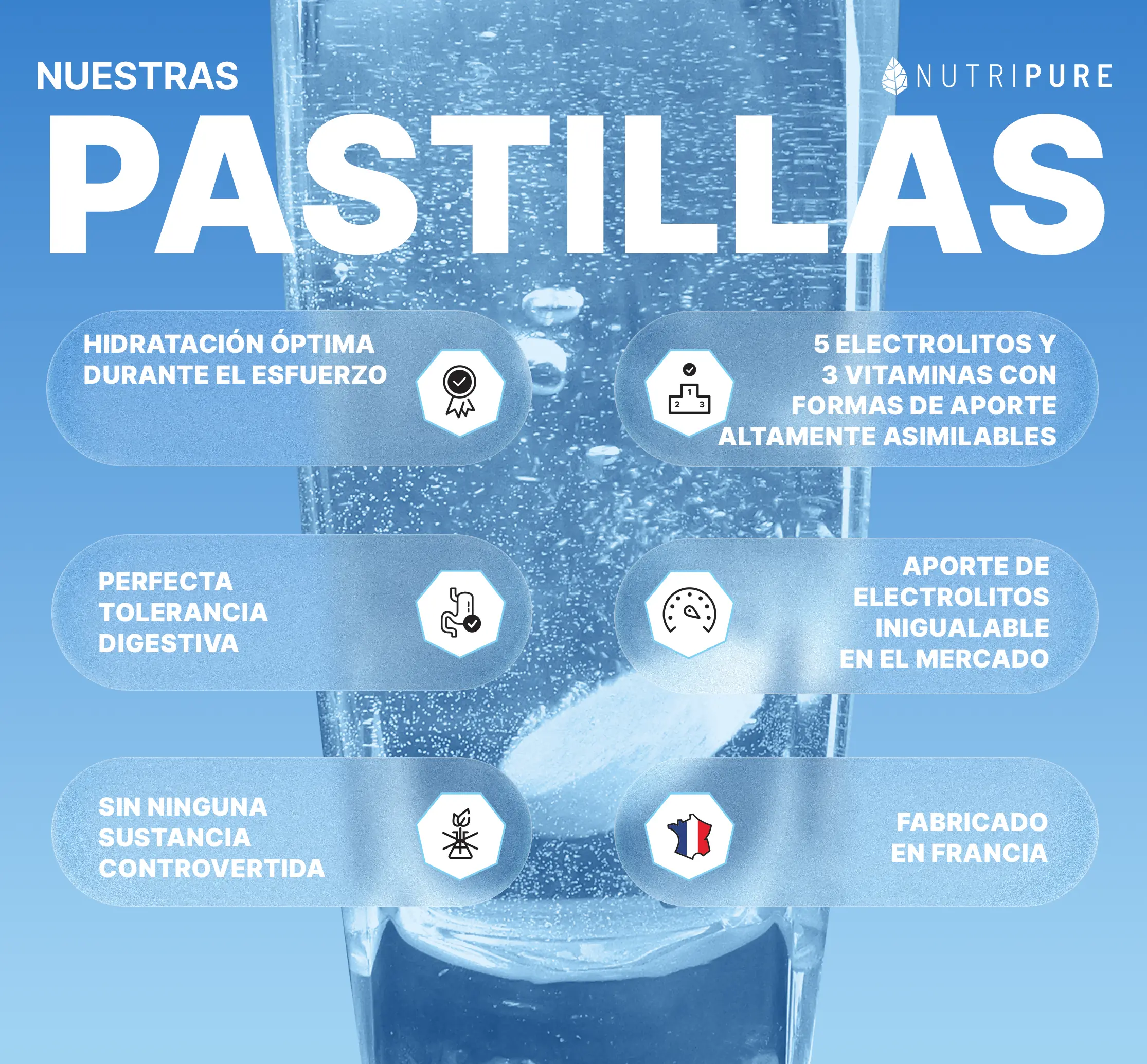 Hydrapure Pastillas de Hidratación - Electrolitos - Image 33