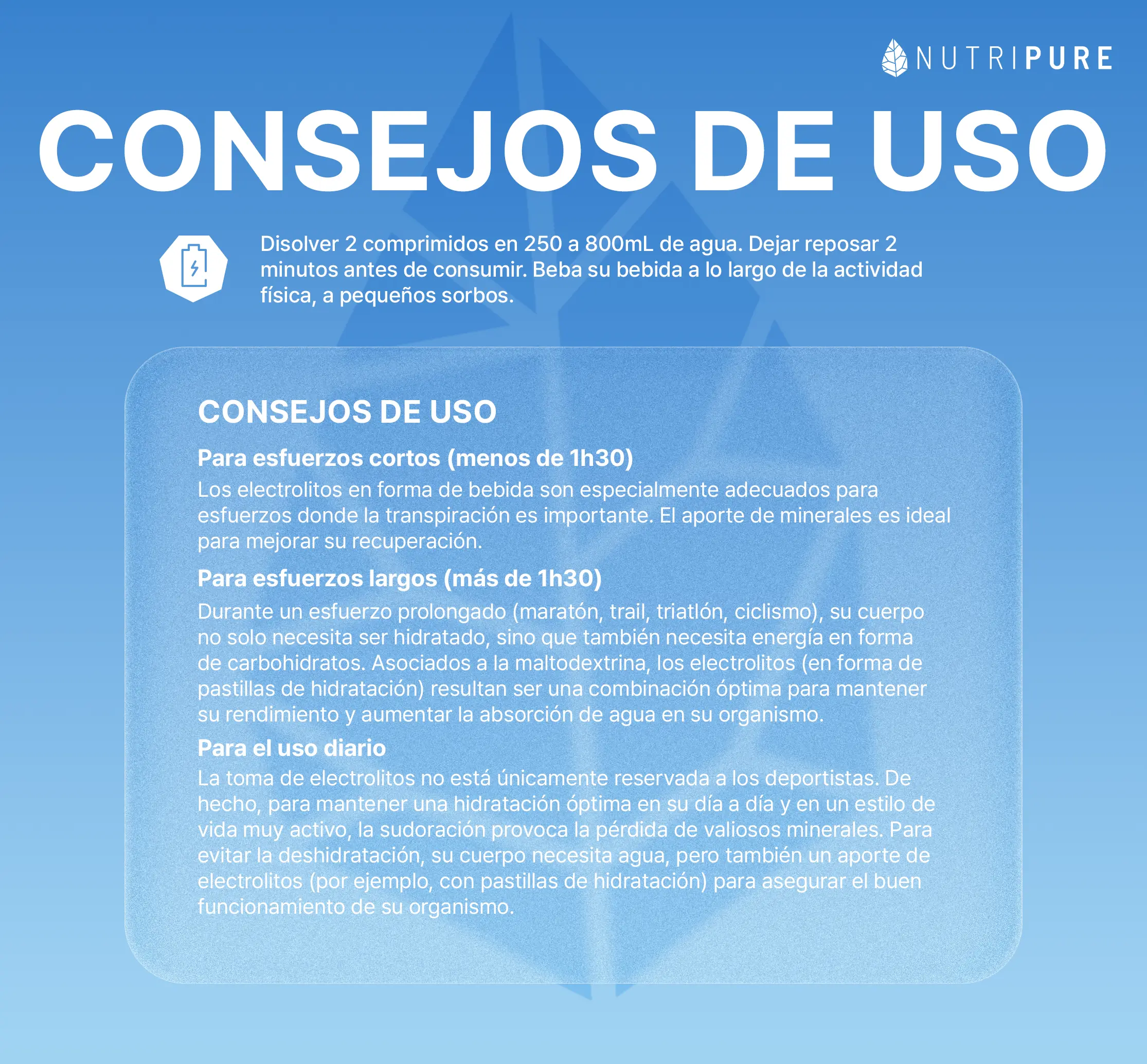 Hydrapure Pastillas de Hidratación - Electrolitos - Image 35